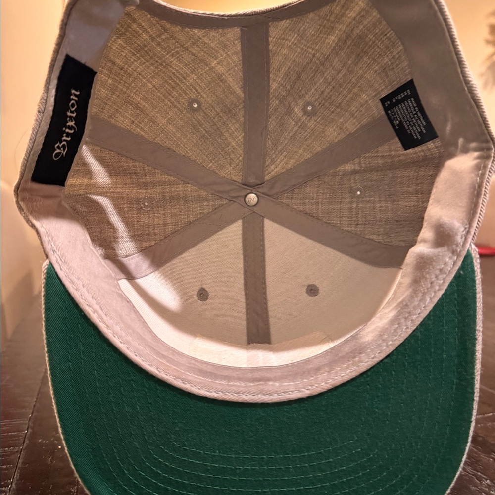 Brixton heather gray Logo Patch Cap - image 4